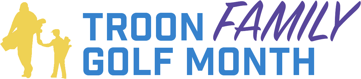 Troon Family Golf Month Logo | Golf Vacations Magazine